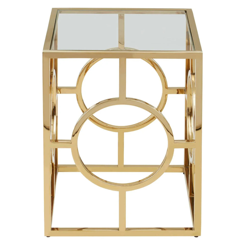 Golden Circle Side Table