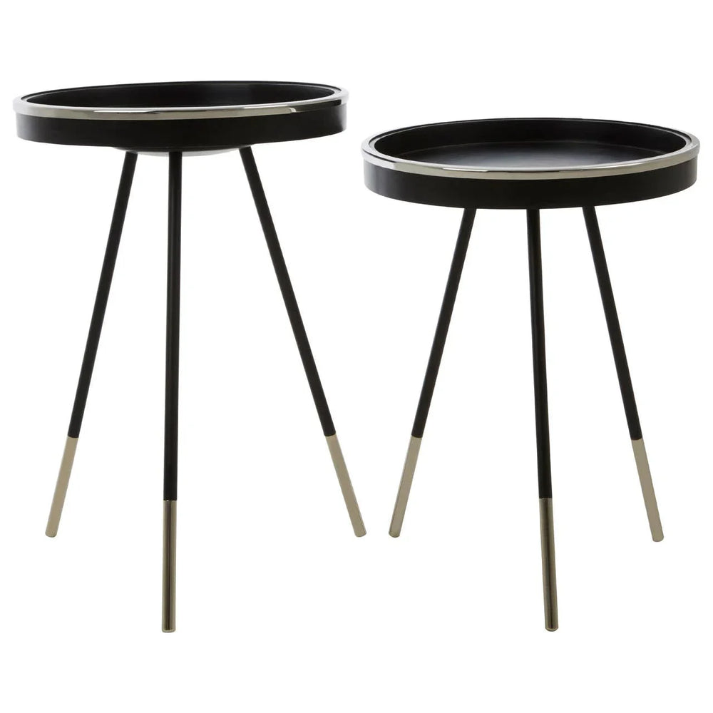 Angled Tops Side Tables