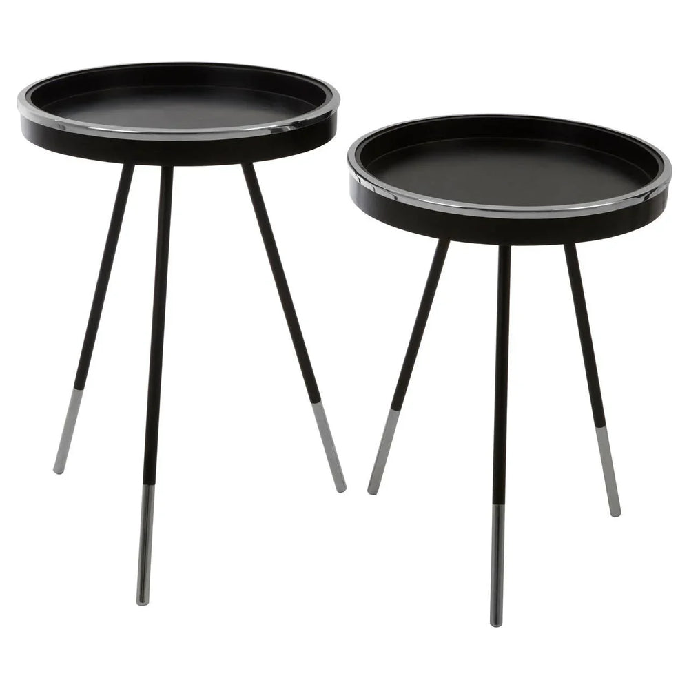 Angled Tops Side Tables
