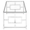 Silver Glass Coffee Table