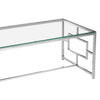 Silver Glass Coffee Table