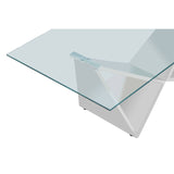 Reflective Stainless Steel Coffee Table