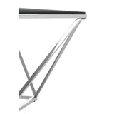 Luxury Stainless Steel Glass Table