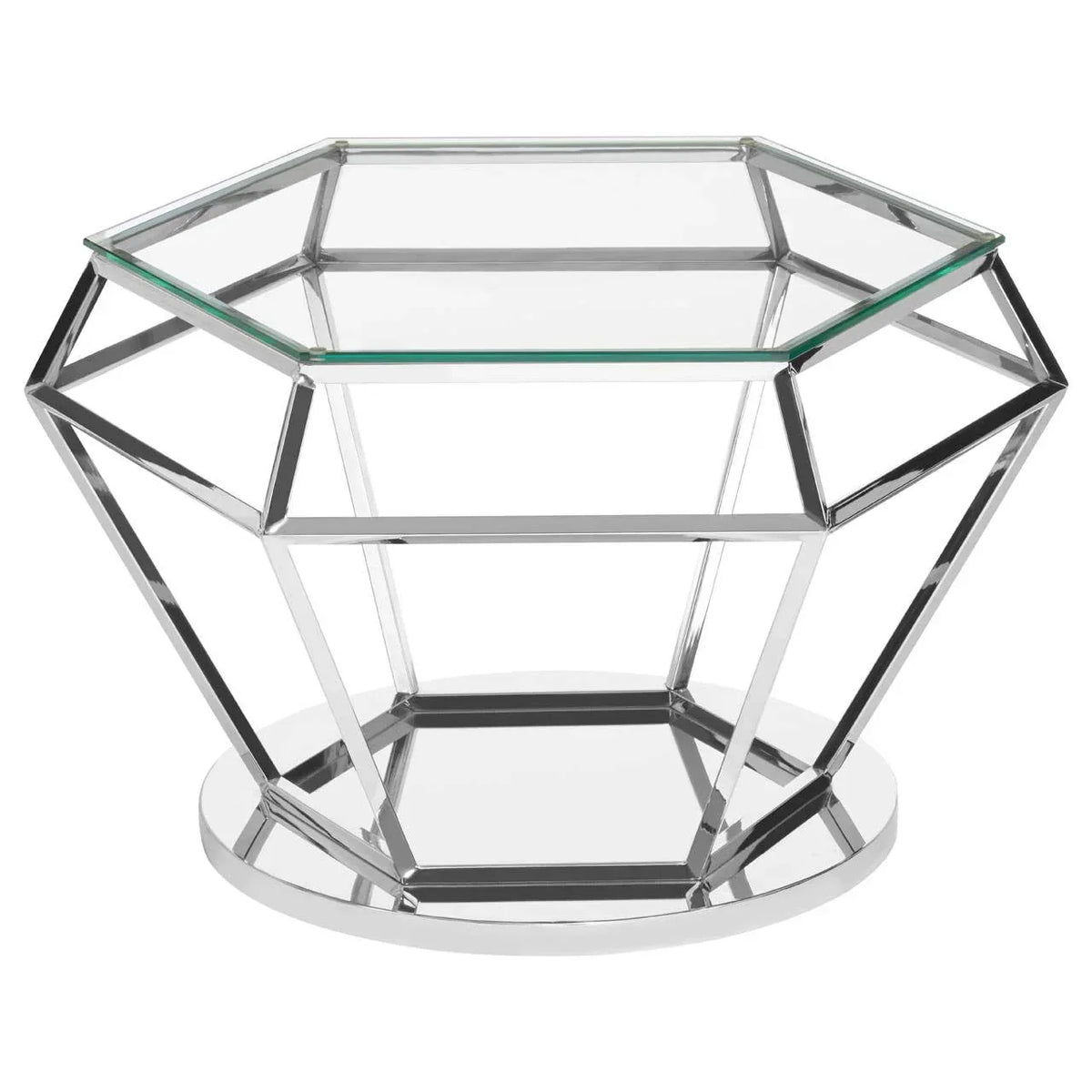 Diamond Prism End Table