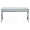 Luxe Blue Velvet Bench
