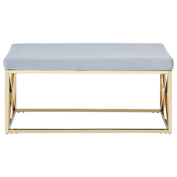 Luxe Velvet Gold Bench