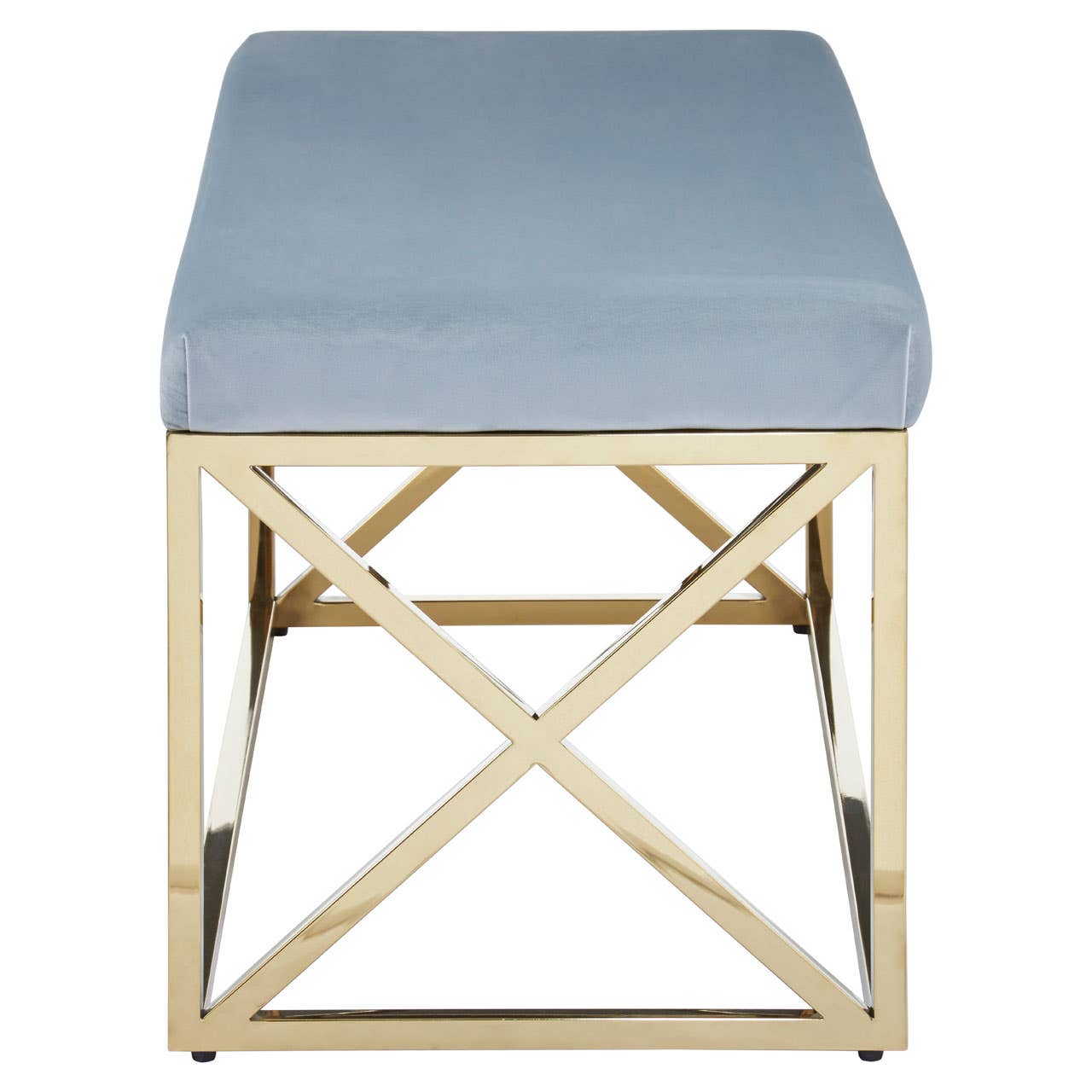 Luxe Velvet Gold Bench