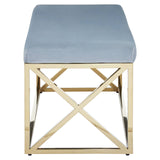 Luxe Velvet Gold Bench