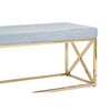 Luxe Velvet Gold Bench