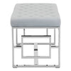 Luxe Blue Velvet Bench