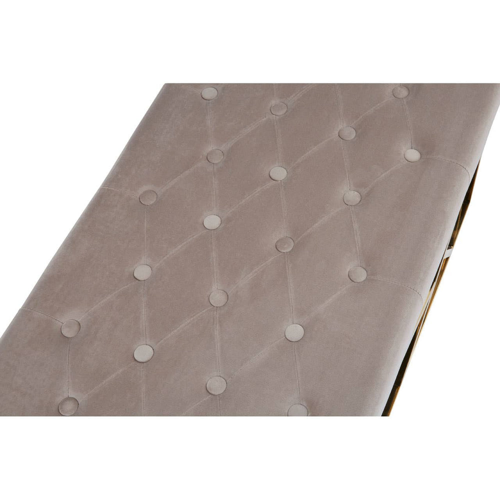Luxe Velvet Gold Bench