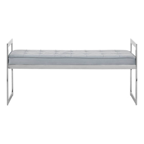 Sleek Steel Bench