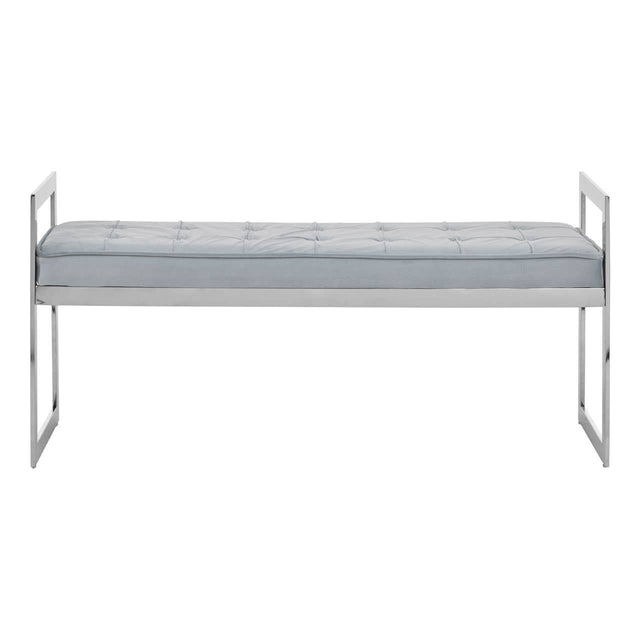 Sleek Steel Bench