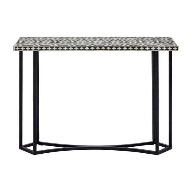Boho Bone Inlay Console
