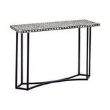 Boho Bone Inlay Console