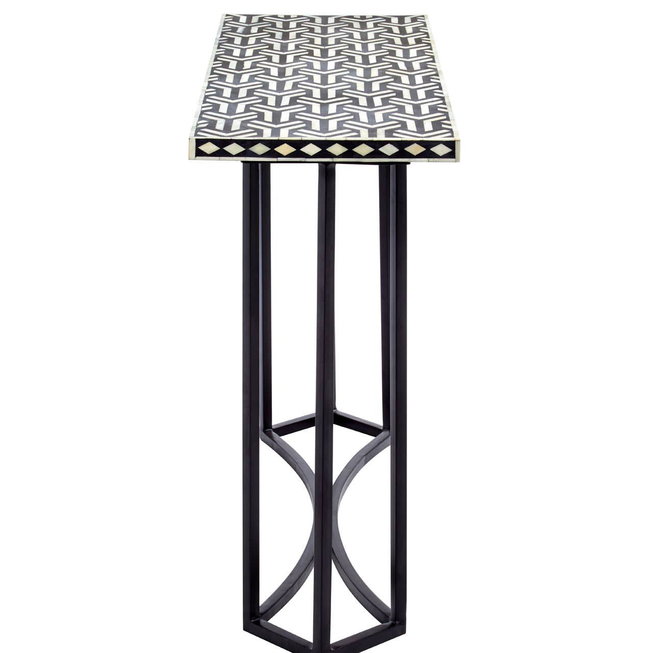 Boho Bone Inlay Console
