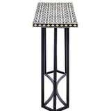 Boho Bone Inlay Console