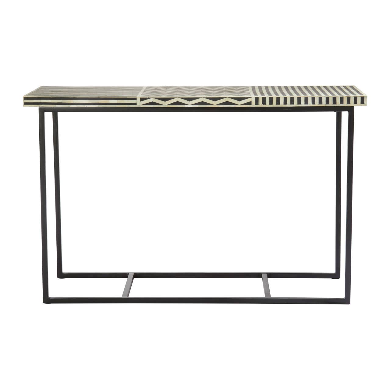 *Boho Bone Inlay Console Table*