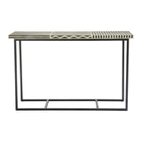 *Boho Bone Inlay Console Table*