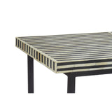 *Boho Bone Inlay Console Table*