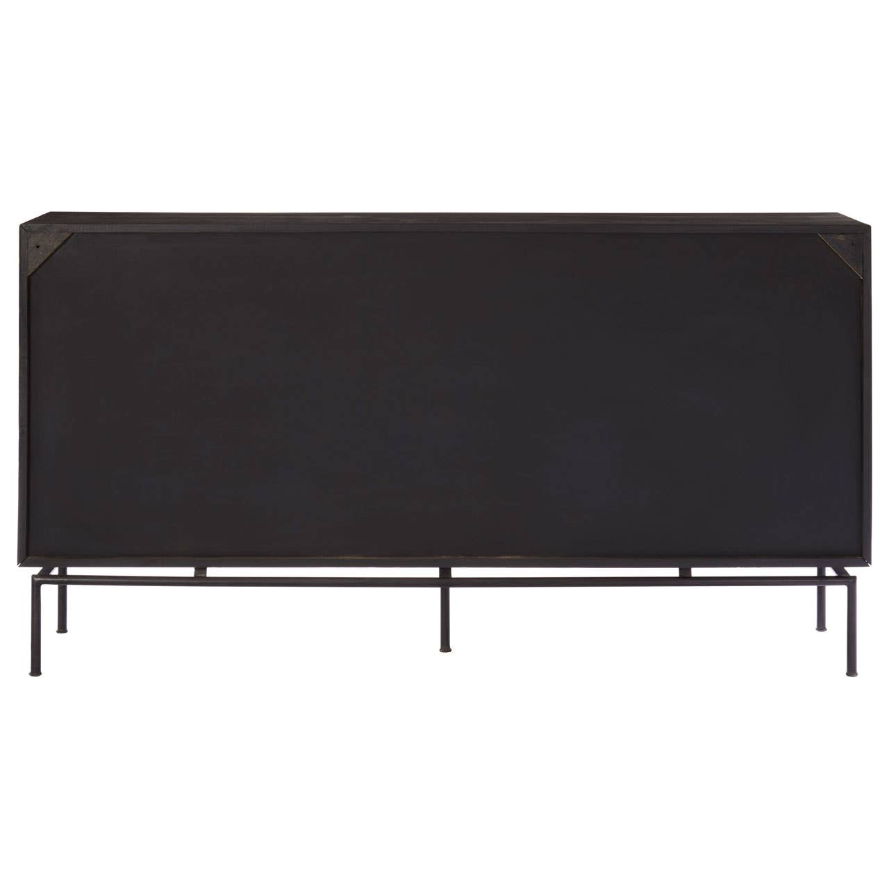Boho Mango Wood Sideboard with Doors & Drawers