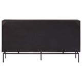 Boho Mango Wood Sideboard with Doors & Drawers