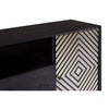 Boho Mango Wood Sideboard with Doors & Drawers