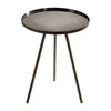 Iron Glass Side Table