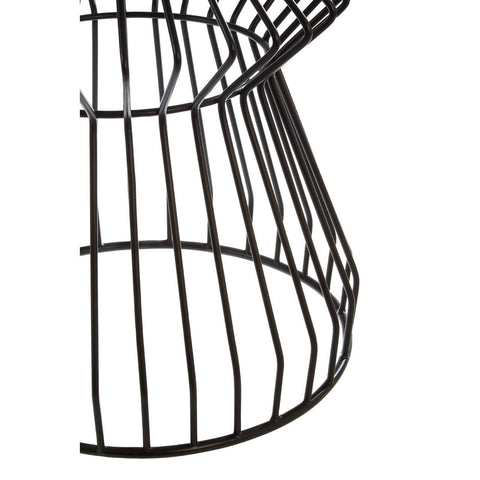 Curved Iron Side Table