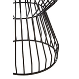 Curved Iron Side Table