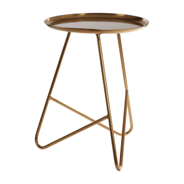 Luxury Brass Side Table