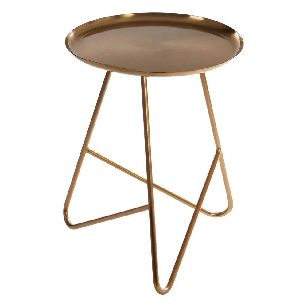 Luxury Brass Side Table