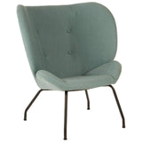 Retro Chic Green Chair
