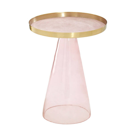 Golden Pink Luxe Acrylic Table
