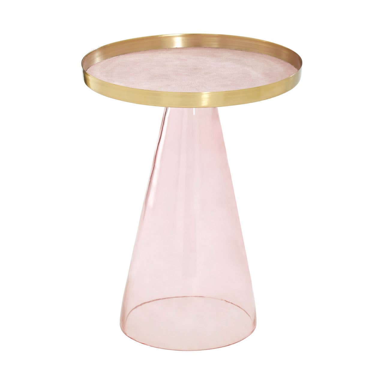 Golden Pink Luxe Acrylic Table
