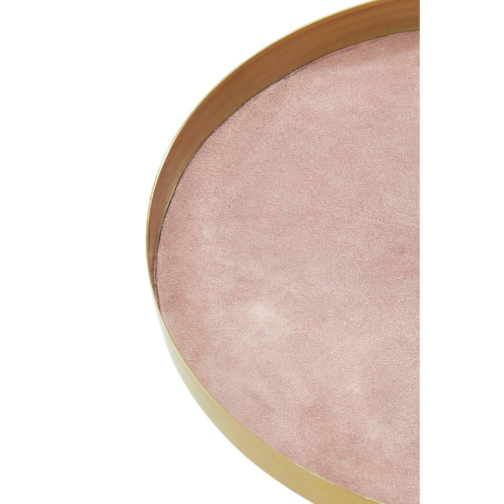 Golden Pink Luxe Acrylic Table
