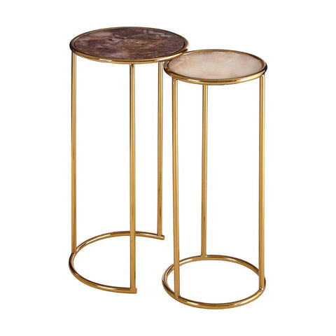 Amethyst Nesting Side Tables