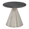 Luxury Grey Marble Side Table