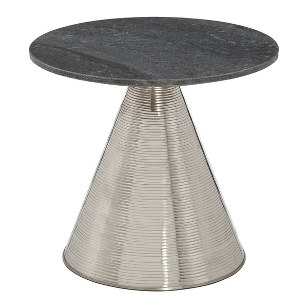 Luxury Grey Marble Side Table