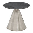 Luxury Grey Marble Side Table