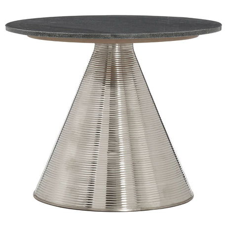 Luxury Grey Marble Side Table