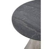 Luxury Grey Marble Side Table