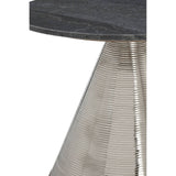 Luxury Grey Marble Side Table