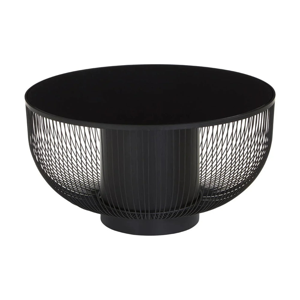 Trento Black Glass Coffee Table