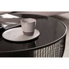 Trento Black Glass Coffee Table