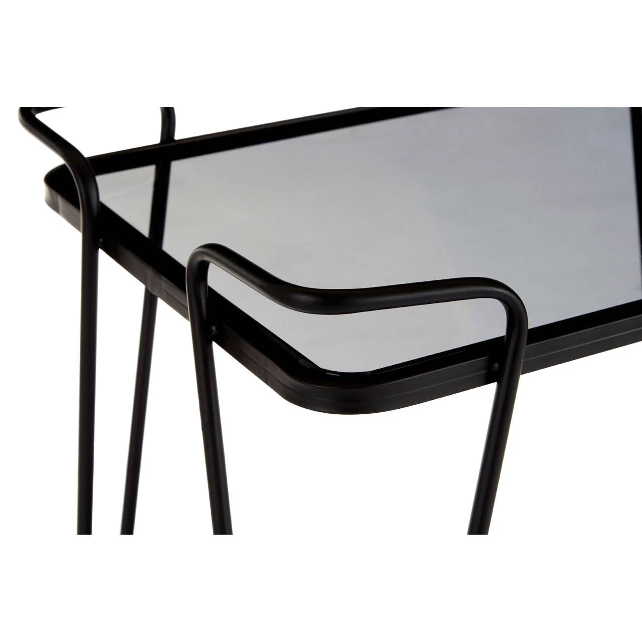Modern Glass Serving Cart