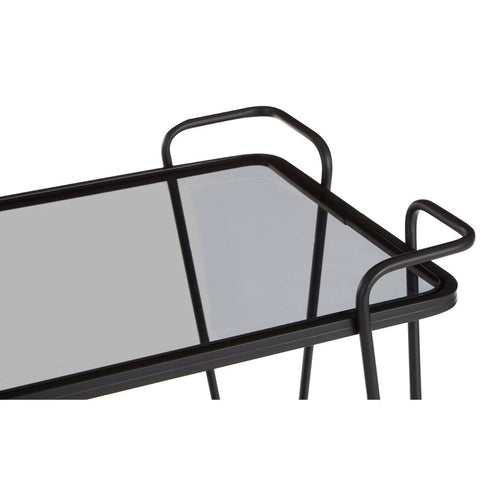 Modern Glass Serving Cart