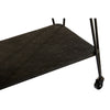 Modern Glass Serving Cart