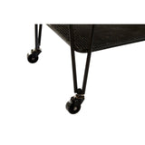 Modern Glass Serving Cart
