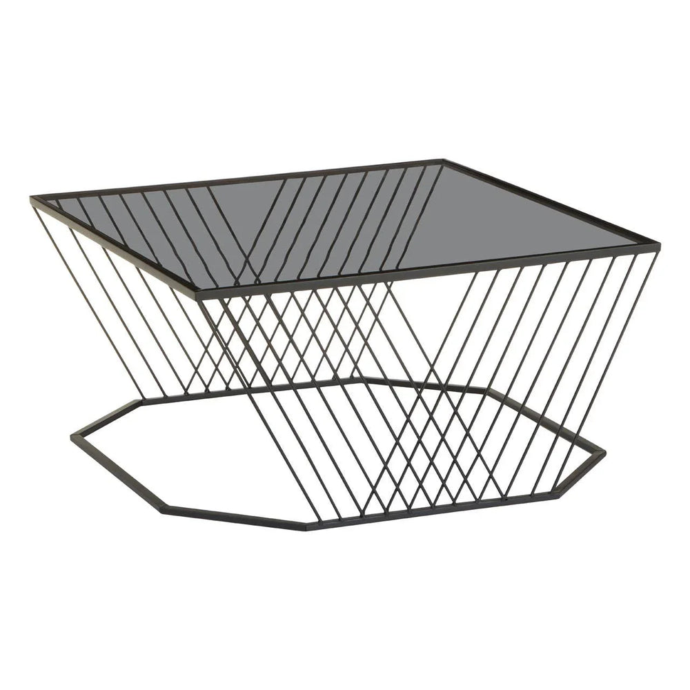 Grey Glass Coffee Table